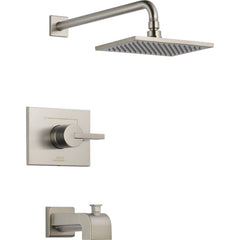 Vero Pressure-Balanced Tub and Shower Faucet Trim Kit in Brilliance Stainless | product photo