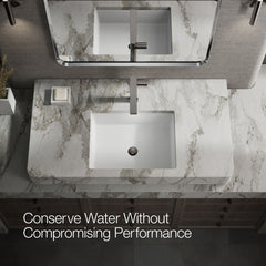 Single-Handle Bathroom Faucet with Drain Assembly in Vibrant Titanium | product photo
