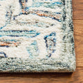 Close up | the pile and finished edge, up close