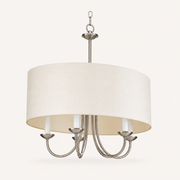 Studio | three-quarter studio view of the drum, chain, and canopy