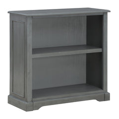 Bookcase with 2 Shelves in Plantation Gray
