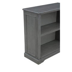 Bookcase with 2 Shelves in Plantation Gray
