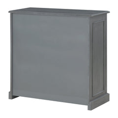 Bookcase with 2 Shelves in Plantation Gray
