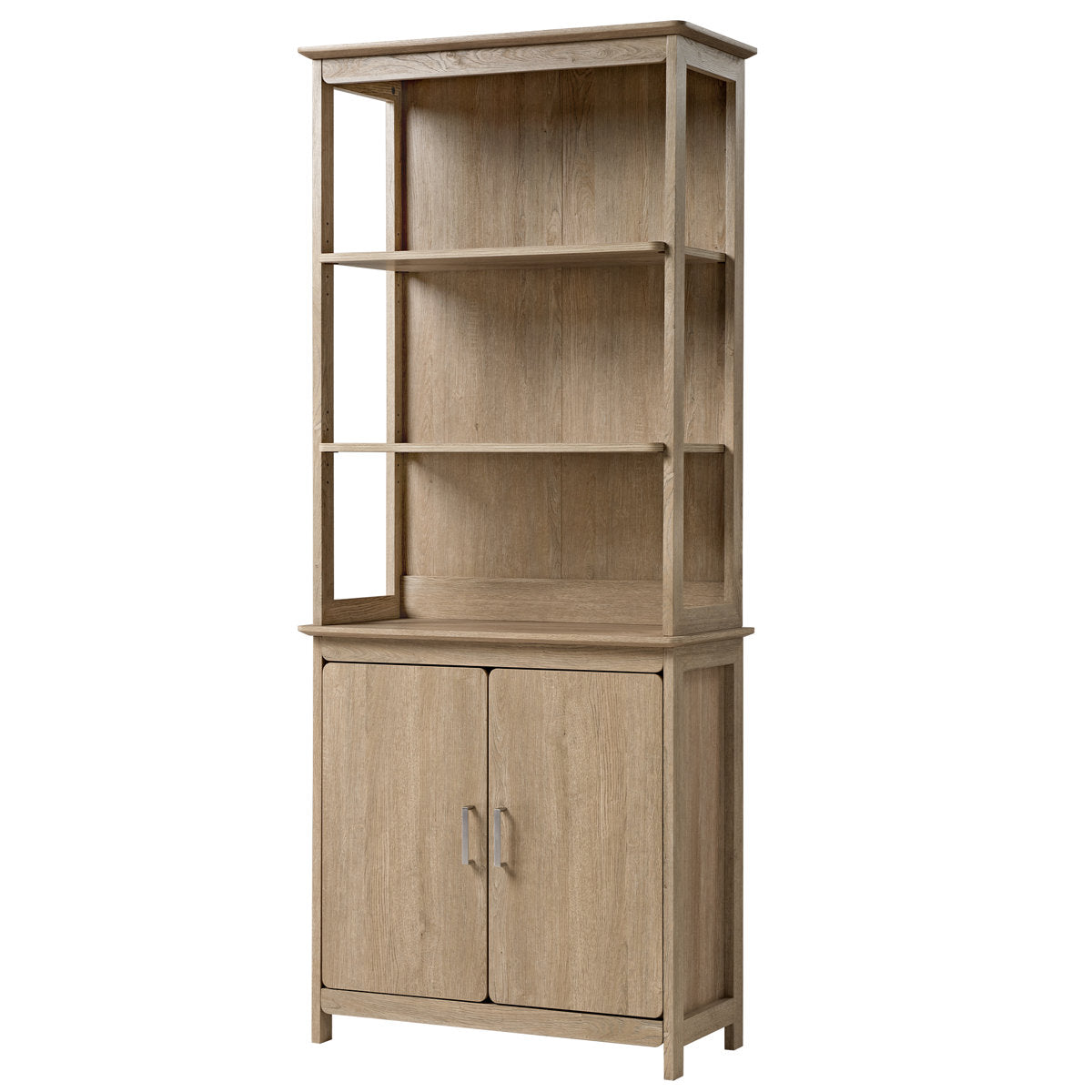 Bookcase with 3 Shelves and Drawers in Yellow