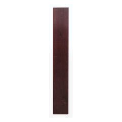 Bookcase with 6 Shelves, 84 In H, Cherry Wood Veneer