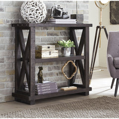 Bookcase with Adjustable Shelves, Solid Pine, 36 in H x 39 in W