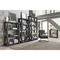 Bookcase with Adjustable Shelves, Solid Pine, 36 in H x 39 in W