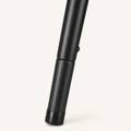 Detail | the telescoping height-adjustable leg and twist-lock swivel mechanism