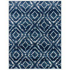 Front | Straight-on view of the Bremhaus Artro Geometric Performance Rug