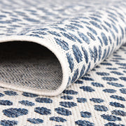 Edge detail | the bound edge and backing shown rolled back