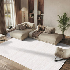 Room | The Bremhaus Dwyfach Stripe Performance Rug in a styled room