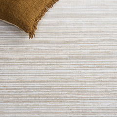 Detail | Close view of the Bremhaus Dwyfach Stripe Performance Rug