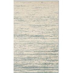 Front | Straight-on view of the Bremhaus Fairbrook Blue Cream Area Rug
