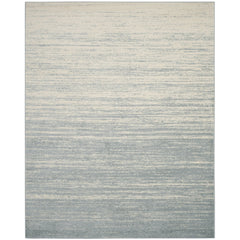 Front | Straight-on view of the Bremhaus Fairbrook Blue Cream Area Rug
