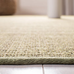 Detail | Close view of the Bremhaus Llugwy Solid Jute Area Rug