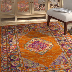 Room | The Bremhaus Meese Southwestern Area Rug in a styled room