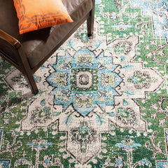 Detail | Close view of the Bremhaus Onny Oriental Performance Rug