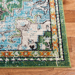 Detail | Close view of the Bremhaus Onny Oriental Performance Rug