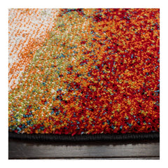 Detail | Close view of the Bremhaus Parrett Abstract Performance Rug
