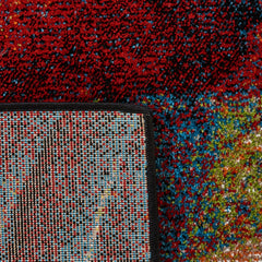 Texture | Close view of the Bremhaus Parrett Abstract Performance Rug