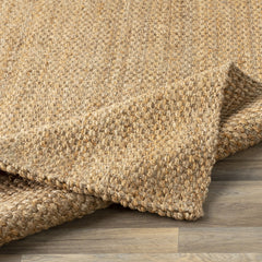 Detail | Close view of the Bremhaus Quantock Flatweave Jute Area Rug