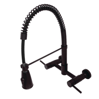 Bridge Kitchen Faucet, Concord, Double-Handle in Oil Rubbed Bronze