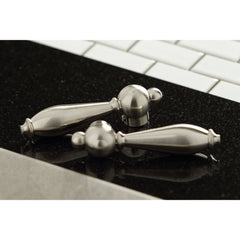 Bridge Kitchen Faucet, Tulare, Two-Handle with Side Sprayer in Brushed Nickel
