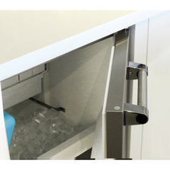 Built-In Ice Maker, Clear Gourmet Ice, 15 Inch, Stainless Steel, Silver