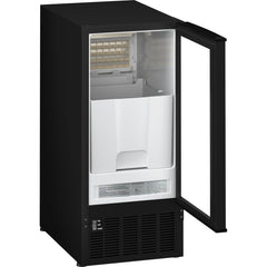 Built-In Ice Maker, Cube Clear Ice, 50 lb. Daily Production, Black
