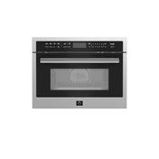 Built-In Microwave Convection Oven, Oliena, 24 Inch, 1.6 cu.ft., Stainless Steel