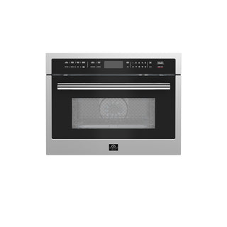 Built-In Microwave Convection Oven, Oliena, 24 Inch, 1.6 cu.ft., Stainless Steel