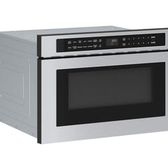 Built-In Microwave Drawer, 24 In., 1.2 Cu. Ft., Sensor Cooking, Stainless Steel