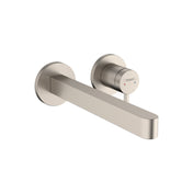 Finoris Wall-Mounted Single-Handle Faucet Trim, 1.2 GPM in Brushed Nickel