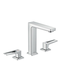 Metropol Low Flow Water Saving Widespread Bathroom Faucet with Drain Assembly in Chrome | product photo