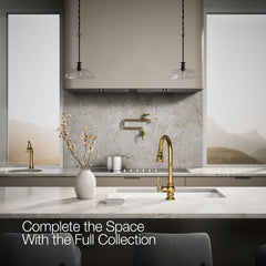 Kohler Artifacts Pull Down Single Handle Kitchen Faucet | product photo