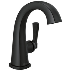 Single Handle Bathroom Faucet in Matte Black | product photo