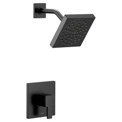 90 Degree Eco Performance Shower Faucet Trim Kit in Matte Black | product photo