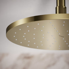 Kohler Contemporary Full Fixed Shower Head with Katalyst Air Induction Spray | detail photo