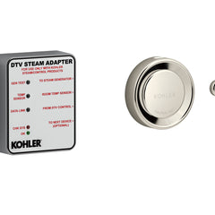 Kohler Invigoration Series Dtv Steam Adapter Kit in Vibrant Polished Nickel | product photo