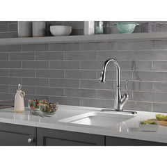 Leland Touch2O Bar / Prep Faucet with Touchless Technology in Arctic Stainless | product photo