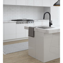 Stellen Pull Down Touchless Single Handle Kitchen Faucet in Matte Black | product photo