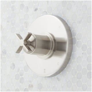 Vassor Pressure Balance Shower System - Brushed Nickel