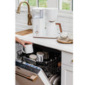 In use | Specialty Drip Coffee Maker on counter with coffee beans