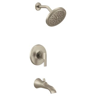 Doux M-CORE 3-Series 1-Handle Tub And Shower Trim Kit, Valve Required in Brushed Nickel