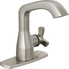 Single Handle Bathroom Faucet in Lumicoat Stainless | product photo