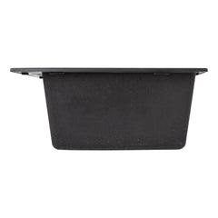 Algren 33" L Double Basin Drop-In Kitchen Sink in Midnight Black | product photo