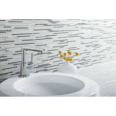 Arris Single Hole Bathroom Faucet with Drain Assembly in Chrome | product photo