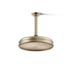 8" Round Rainhead, 1.75 GPM in Vibrant Brushed Bronze | product photo