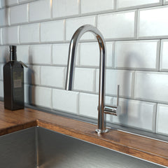 Talis N HighArc Kitchen Faucet, A-Style 2-Spray Pull-Down, 1.75 GPM in Chrome | product photo
