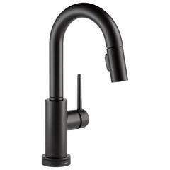 Trinsic Pull Down Touch Bar Faucet in Matte Black | product photo